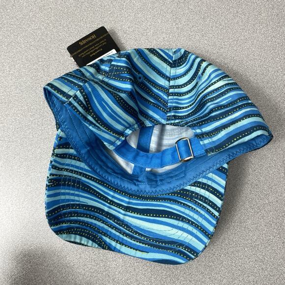 Laurel Burch Hat Cap Blue Strapback Adjustable Art Printed Vented Run Jog Casual - Picture 6 of 8